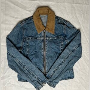 J. Galt kids Denim Jacket with Tan Collar